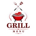 Grill menu design