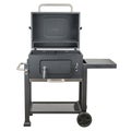 Grill. Outdoor charcoal heavy duty metal grill. Professional for expert cooks grill for steak, bbq, barbecue, burger