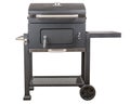 Grill. Outdoor charcoal heavy duty metal grill. Professional for expert cooks grill for steak, bbq, barbecue, burger