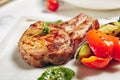 Grill Pork Chops Royalty Free Stock Photo