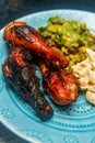 Grilled Barbecue Chicken Drumsticks