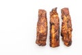 grilled barbecue ribs pork Royalty Free Stock Photo