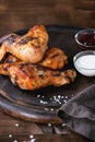 Grilled BBQ chicken Royalty Free Stock Photo