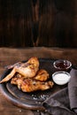 Grilled BBQ chicken Royalty Free Stock Photo