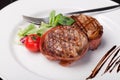 Grilled bbq steak Royalty Free Stock Photo