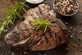 Grilled BBQ T-Bone Steak Royalty Free Stock Photo