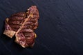 Grilled beef porterhouse steak Royalty Free Stock Photo