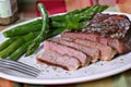 Grilled Beef Ribeye with Asparagus