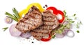 Grilled beef steak Royalty Free Stock Photo