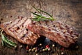 Grilled beef steak Royalty Free Stock Photo