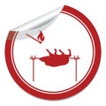 Grilled boar icon