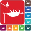 Grilled boar icon