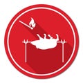 Grilled boar icon