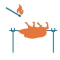 Grilled boar icon