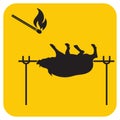 Grilled boar icon