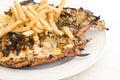 Grilled Caribbean Lobster with Fries