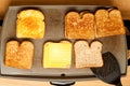 Grilled cheese flat grill