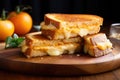 grilled cheese sandwich with crispy golden-brown crust