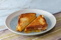 Grilled Cheese Sandwich Royalty Free Stock Photo