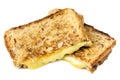 Grilled Cheese Sandwich Isolated