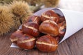 Grilled chestnut