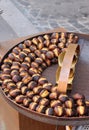 Grilled chestnuts Royalty Free Stock Photo