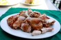 Grilled chicken dish Royalty Free Stock Photo