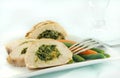 Grilled Chicken Florentine with Vegetables