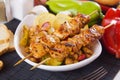 Grilled chicken meat Royalty Free Stock Photo