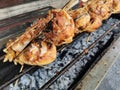 Grilled chicken with spices, Thai recipe