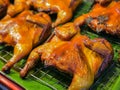Grilled chicken, Thai local street food