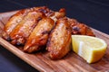 Grilled chicken wings Royalty Free Stock Photo