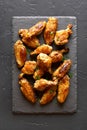 Grilled chicken wings Royalty Free Stock Photo