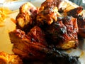 Sliced Grilled Chicken Barbecue Image