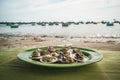 Grilled clamshell - a famous seafood in Vietnam