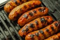 Grilled classic British sausage made from prime cuts of pork