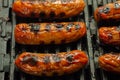 Grilled classic British sausage made from prime cuts of pork