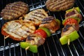 Grilled cuttlefish with vegetables