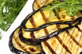 Grilled Eggplant Slices Royalty Free Stock Photo