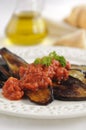 Grilled Eggplant with Tomato Sauce