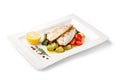 Grilled Fish Fillet Royalty Free Stock Photo