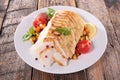 Grilled fish fillet Royalty Free Stock Photo