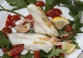 Grilled fish, pesci alla griglia Royalty Free Stock Photo