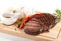 Grilled Flank Steak Royalty Free Stock Photo