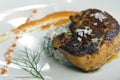 Grilled Foie gras Royalty Free Stock Photo