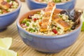 Grilled Halloumi and Tabbouleh