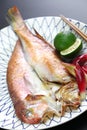 Grilled japanese tilefish Royalty Free Stock Photo