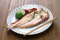 Grilled japanese tilefish Royalty Free Stock Photo