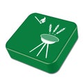 Grilled kebab icon