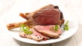 Grilled lamb chop Royalty Free Stock Photo